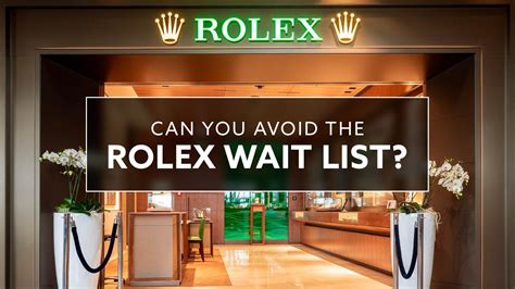 rolex starbucks waiting list|Rolex sub wait list.